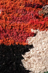 Boucherouite rug 5.57 ft x 3.60 ft - moroccan boho rugs